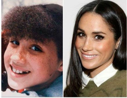 Meghan Markle antes y después Meghan Markle antes y después
