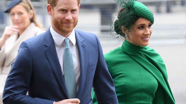 Meghan Markle con su vestido más icónico