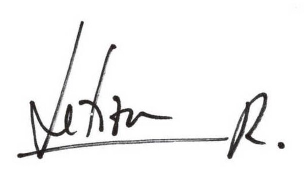 Firma de Letizia Ortíz Firma de Letizia Ortíz