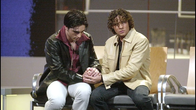 David Bisbal y Bustamante en OT David Bisbal y Bustamante en OT