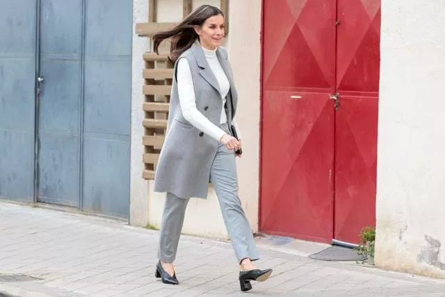 Letizia y sus zapatos de tacón