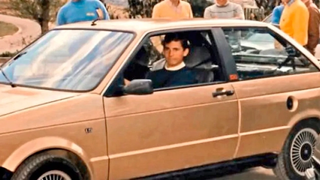 Felipe VI en su Seat Ibiza Felipe VI en su Seat Ibiza