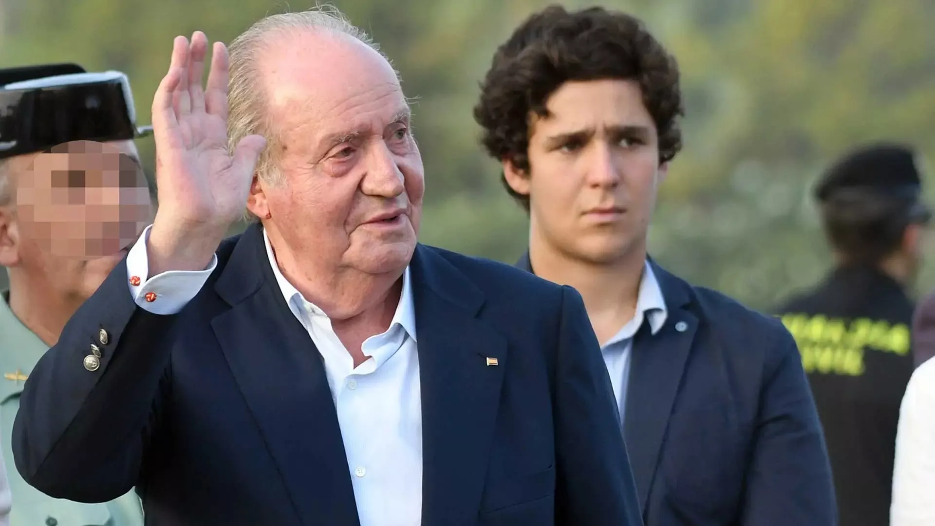 Juan Carlos I y Froilán