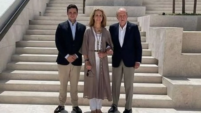 Froilán, Elena y Juan Carlos Froilán, Elena y Juan Carlos