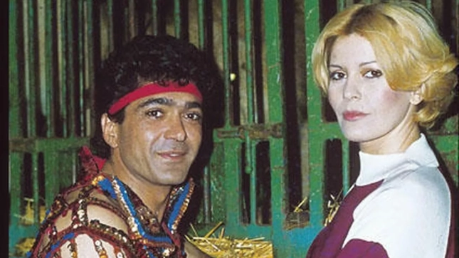 Ángel Cristo y Bárbara Rey