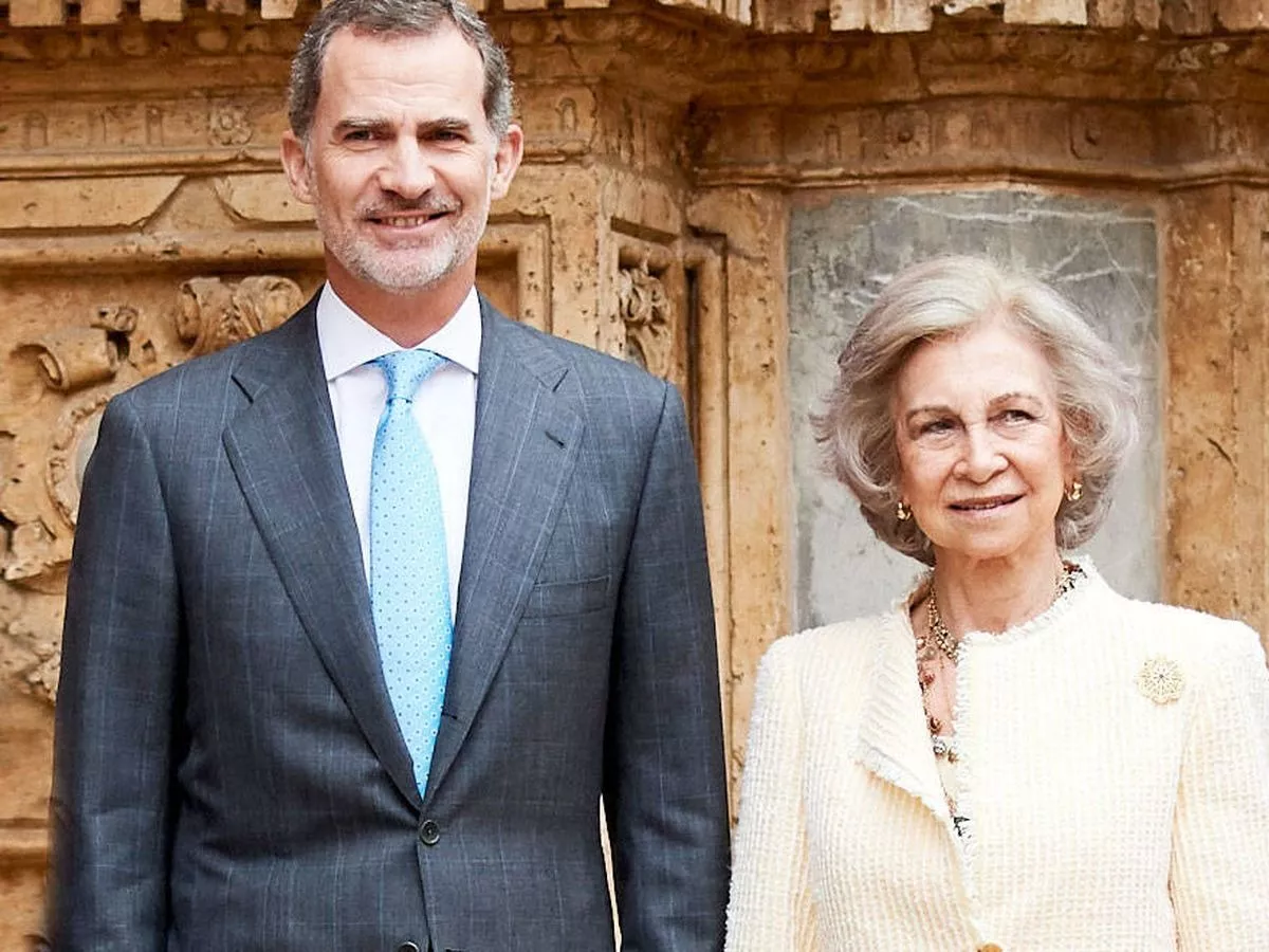 Felipe VI y doña Sofía