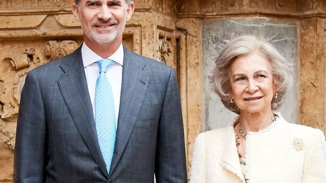 Felipe VI y doña Sofía