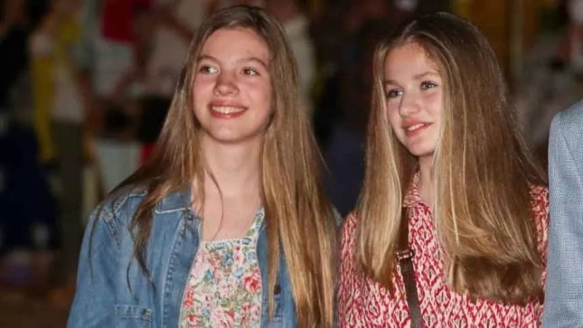 Infanta Sofía y Leonor Infanta Sofía y Leonor
