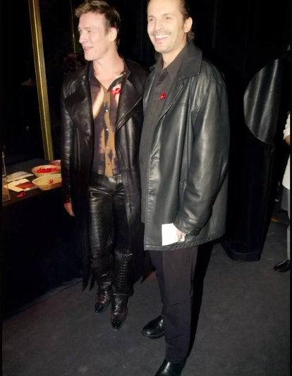 Nacho Duato y Miguel Bosé Nacho Duato y Miguel Bosé