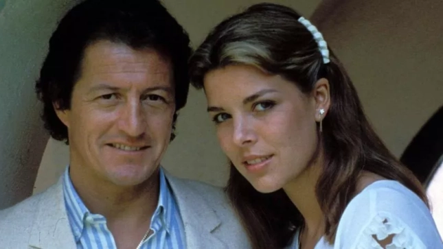 Phillipe Junot y Carolina de Mónaco Phillipe Junot y Carolina de Mónaco