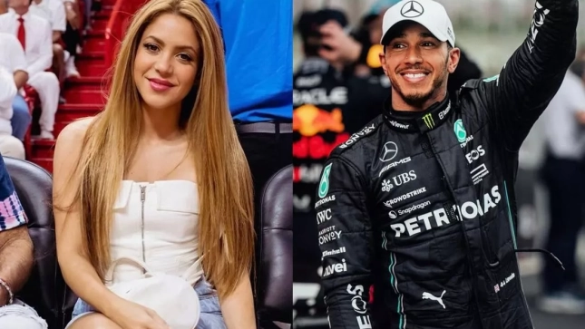Shakira y Lewis Hamilton Shakira y Lewis Hamilton