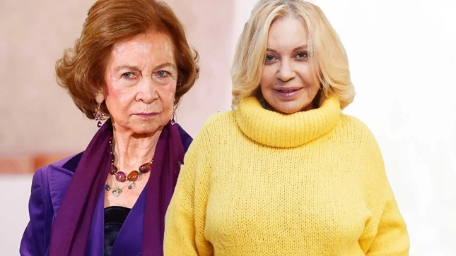 La reina Sofía y Bárbara Rey La reina Sofía y Bárbara Rey