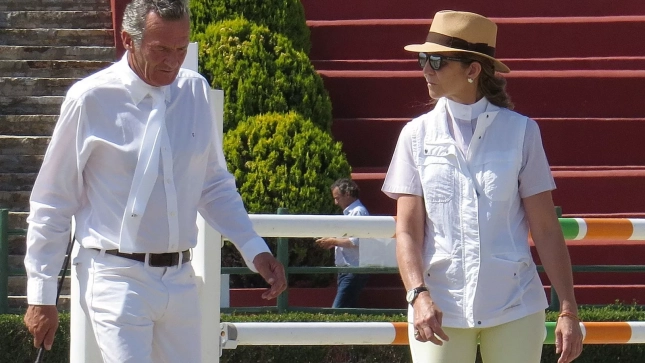 Luis Astolfi y la infanta Elena Luis Astolfi y la infanta Elena