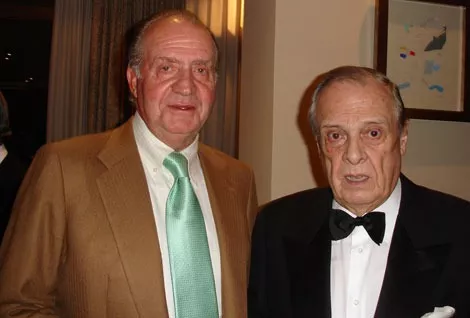 Juan Carlos y Sabino Fernández Campo Juan Carlos y Sabino Fernández Campo