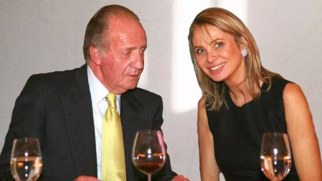 Juan Carlos I y Corinna Larsen