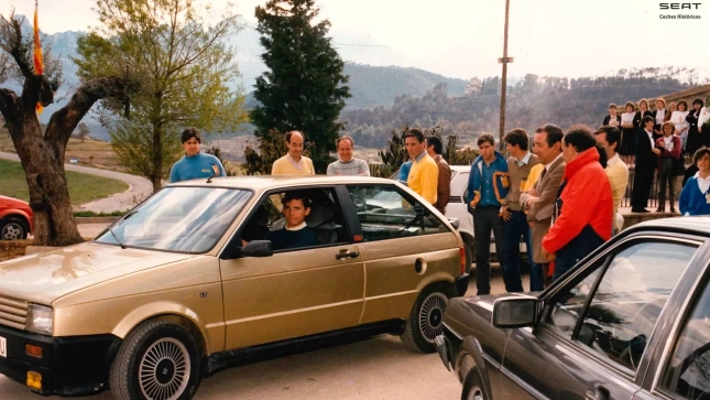 Felipe VI y su Seat Ibiza Felipe VI y su Seat Ibiza