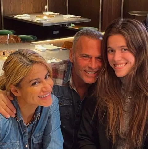 Carlos Lozano, Mónica Hoyos y su hija Luna Carlos Lozano, Mónica Hoyos y su hija Luna