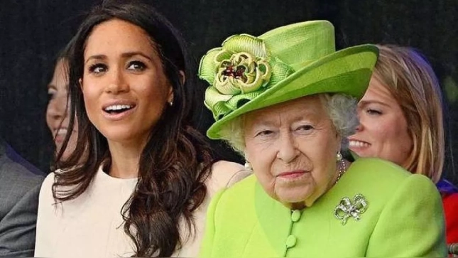 Meghan Markle e Isabel II Meghan Markle e Isabel II