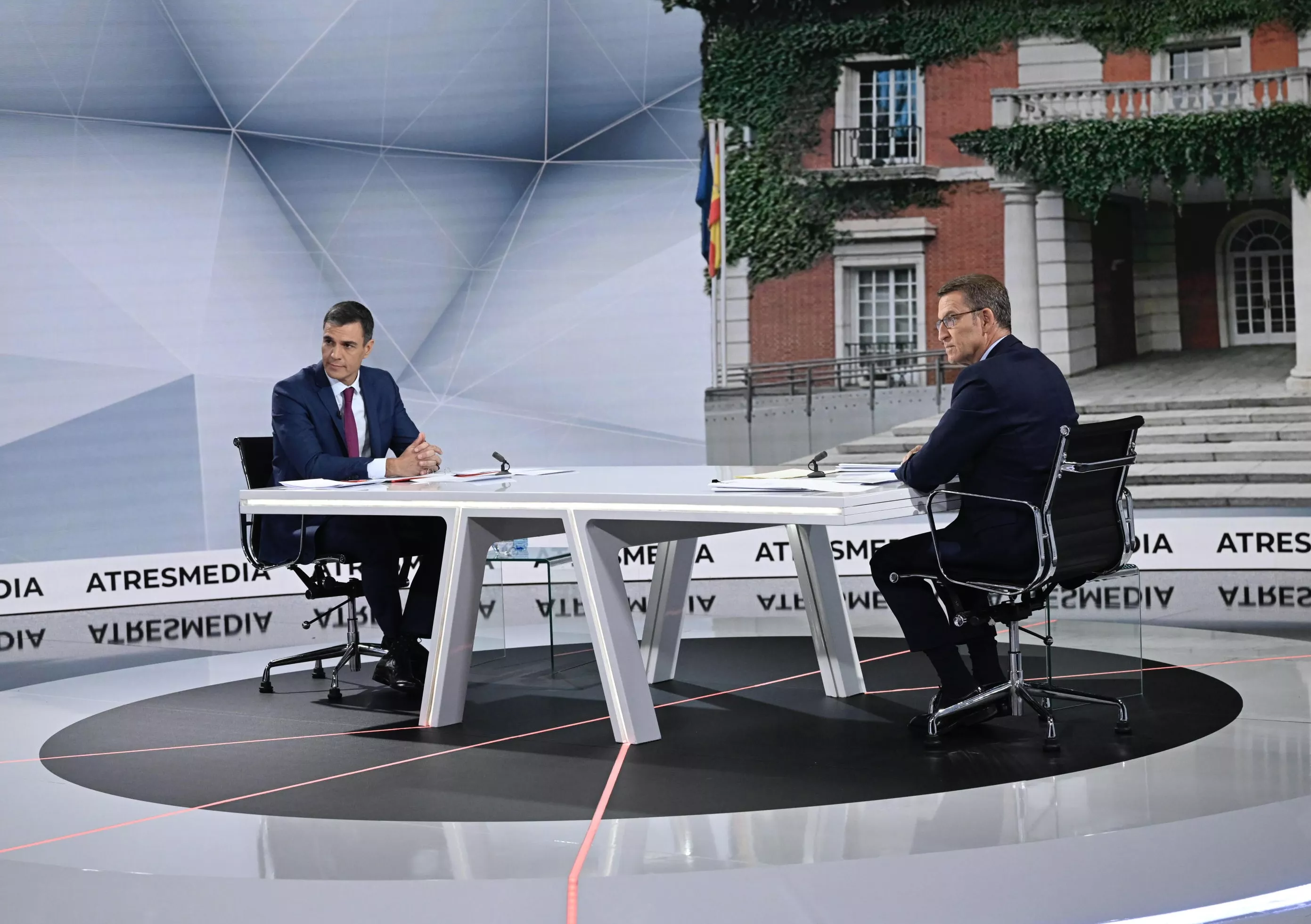 Pedro Sánchez y Alberto Núñez Feijóo Pedro Sánchez y Alberto Núñez Feijóo