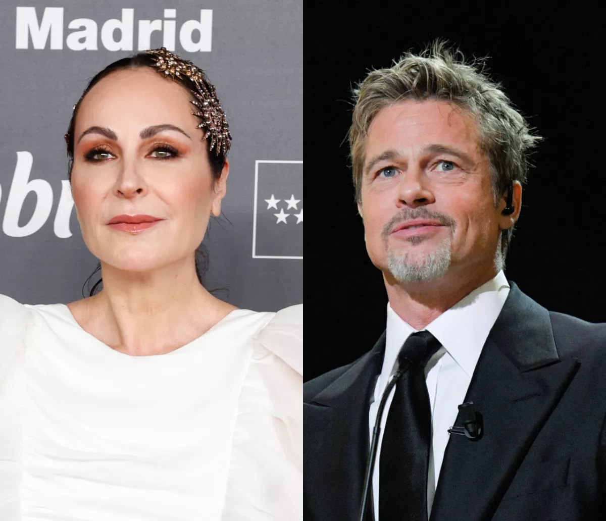 Ana Milán y Brad Pitt