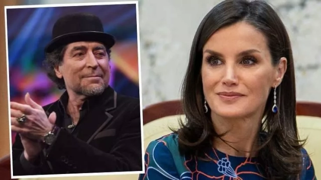 Joaquín Sabina y la reina Letizia