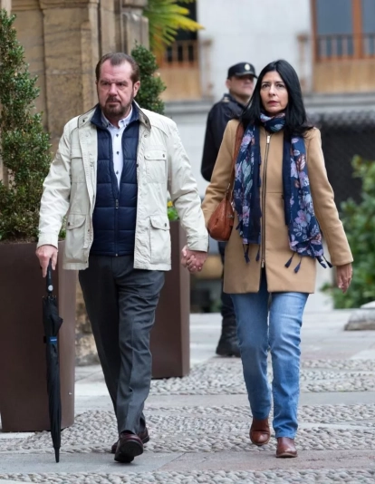 Jesús Ortiz y su pareja Jesús Ortiz y su pareja