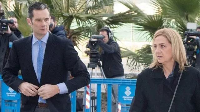 Iñaki Urdangarin y la infanta Cristina