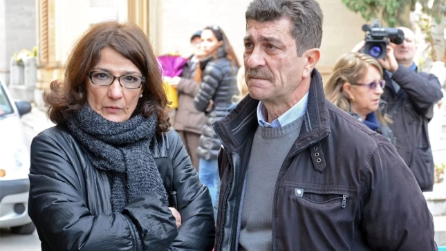 Los padres de Mario Biondo Los padres de Mario Biondo