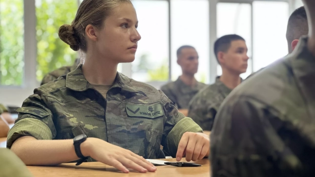 Leonor en la Academia Militar