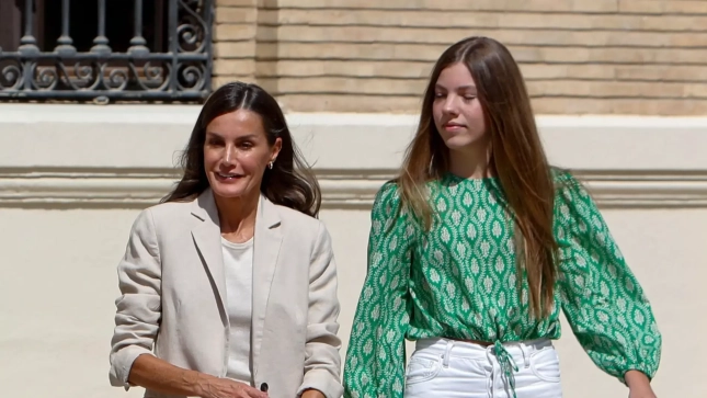 Letizia y infanta Sofía