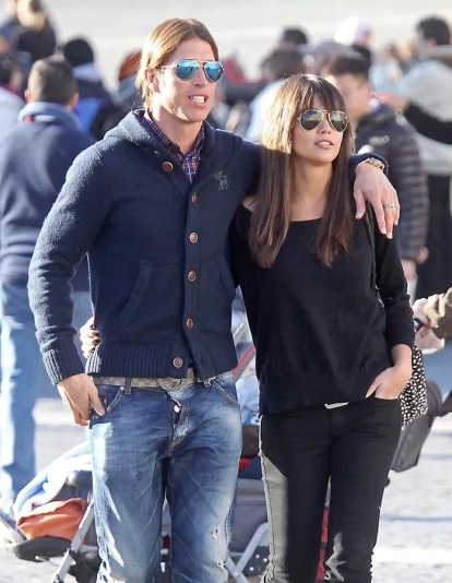 Sergio Ramos y Lara Álvarez Sergio Ramos y Lara Álvarez