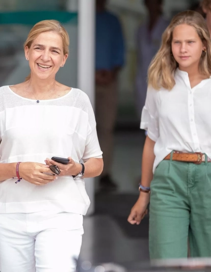 Infanta Cristina e Irene Urdangarin Infanta Cristina e Irene Urdangarin