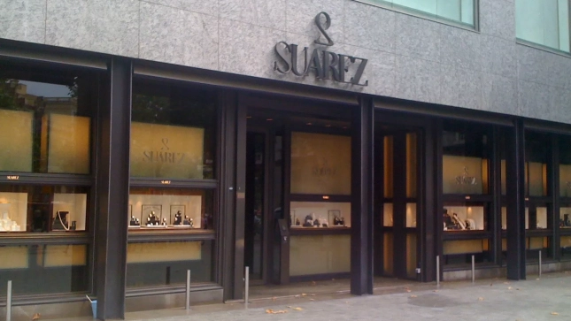 Joyería Suárez del paseo de Gracia de Barcelona Joyería Suárez del paseo de Gracia de Barcelona
