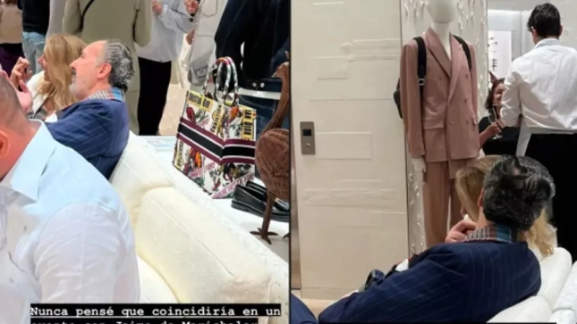 Jaime de Marichalar con la misteriosa mujer Jaime de Marichalar con la misteriosa mujer