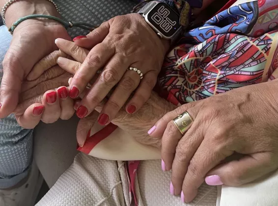 La última imagen de María Teresa Campos La última imagen de María Teresa Campos
