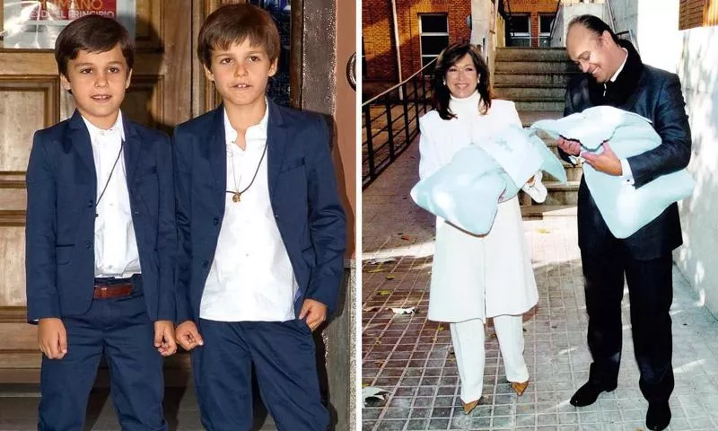 Los mellizos de Ana Rosa Quintana Los mellizos de Ana Rosa Quintana
