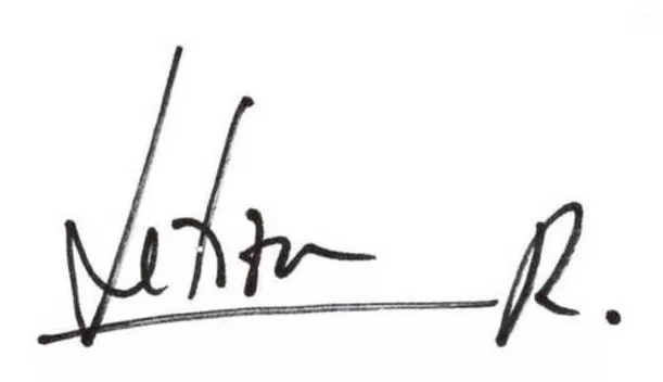 Firma de Letizia Ortíz Firma de Letizia Ortíz