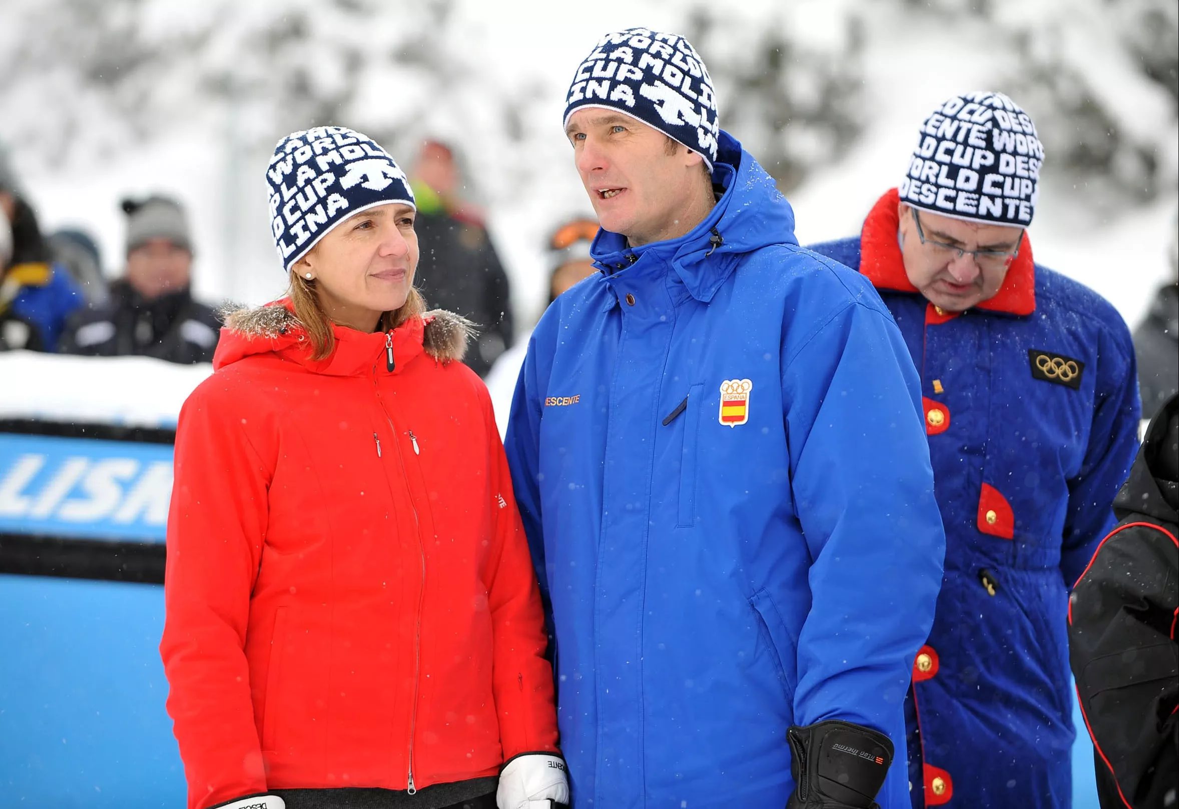 Cristina e Iñaki Urdangarin en Baqueira