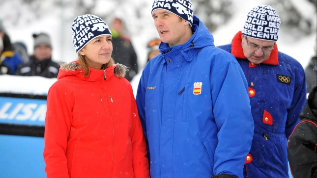 Cristina e Iñaki Urdangarin en Baqueira Cristina e Iñaki Urdangarin en Baqueira
