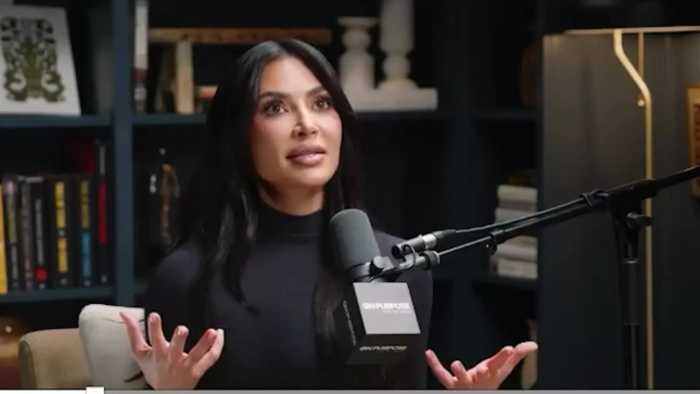 Kim Kardashian en un Podcast Kim Kardashian en un Podcast