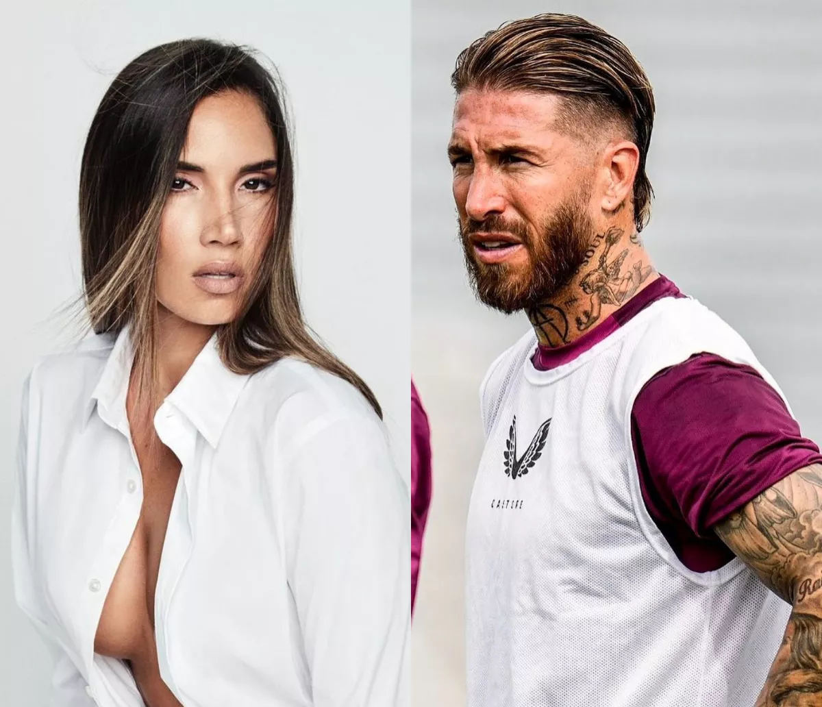 India Martínez y Sergio Ramos (portada) | Instagram