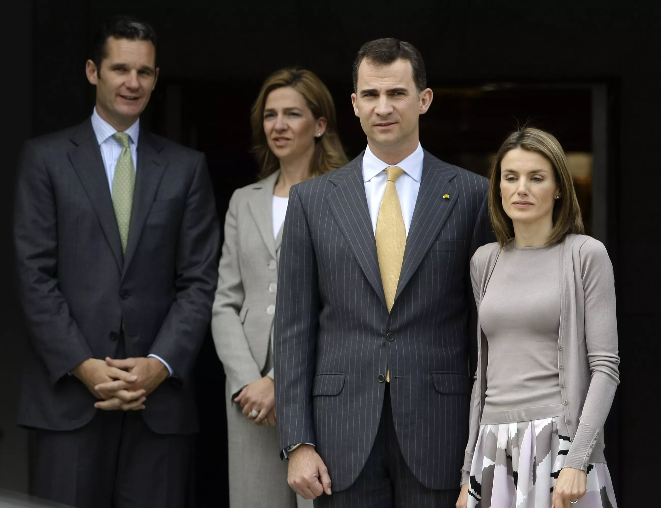 Iñaki Urdangarin, Cristina, Felipe VI y Letizia