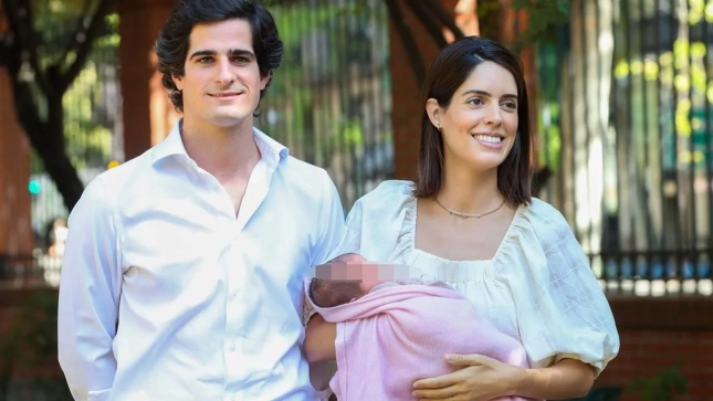 Rosario Fitz James Stuart Palazuelo y sus padres Rosario Fitz James Stuart Palazuelo y sus padres