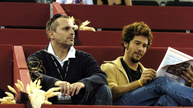Miguel Bosé y Nacho Palau Miguel Bosé y Nacho Palau