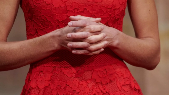 Letizia no lleva el anillo de casada Letizia no lleva el anillo de casada