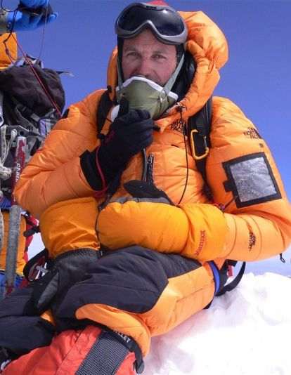 Jesús Calleja en el Everest