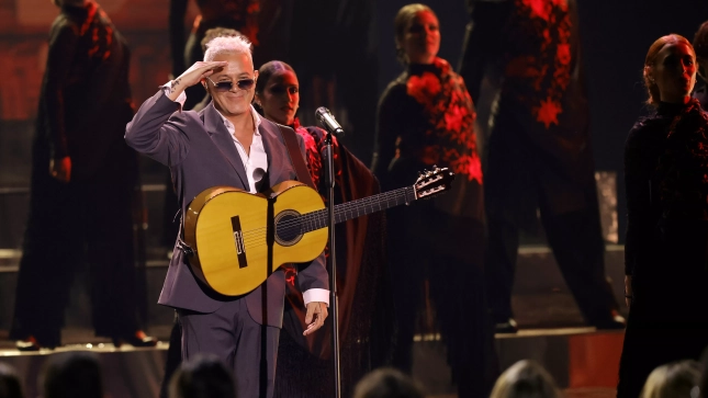 Alejandro Sanz en los Latin Grammy 2023 | Cortesía de La Academia Latina de la Grabación® Alejandro Sanz en los Latin Grammy 2023 | Cortesía de La Academia Latina de la Grabación®