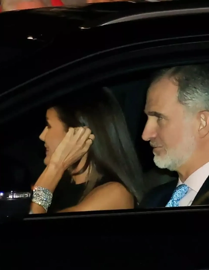 Letizia y su polémica pulsera Letizia y su polémica pulsera