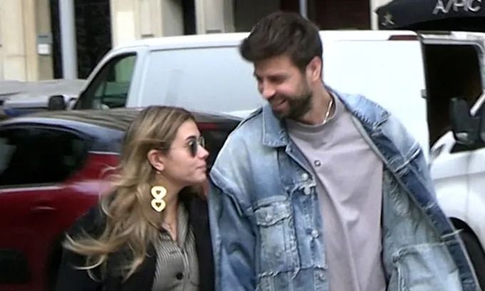 Clara Chía y Gerard Piqué