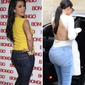 Kim Kardashian antes y después Kim Kardashian antes y después